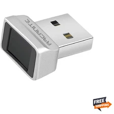 USB Fingerprint Reader for Windows 11/10 Hello Desktop, Laptop, 0.05s 360-Deg...