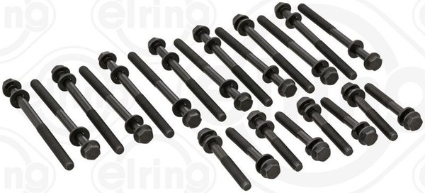 Elring Zylinderkopfschraubensatz 374.180 FüR CitroËN Passend FüR Fiat-image