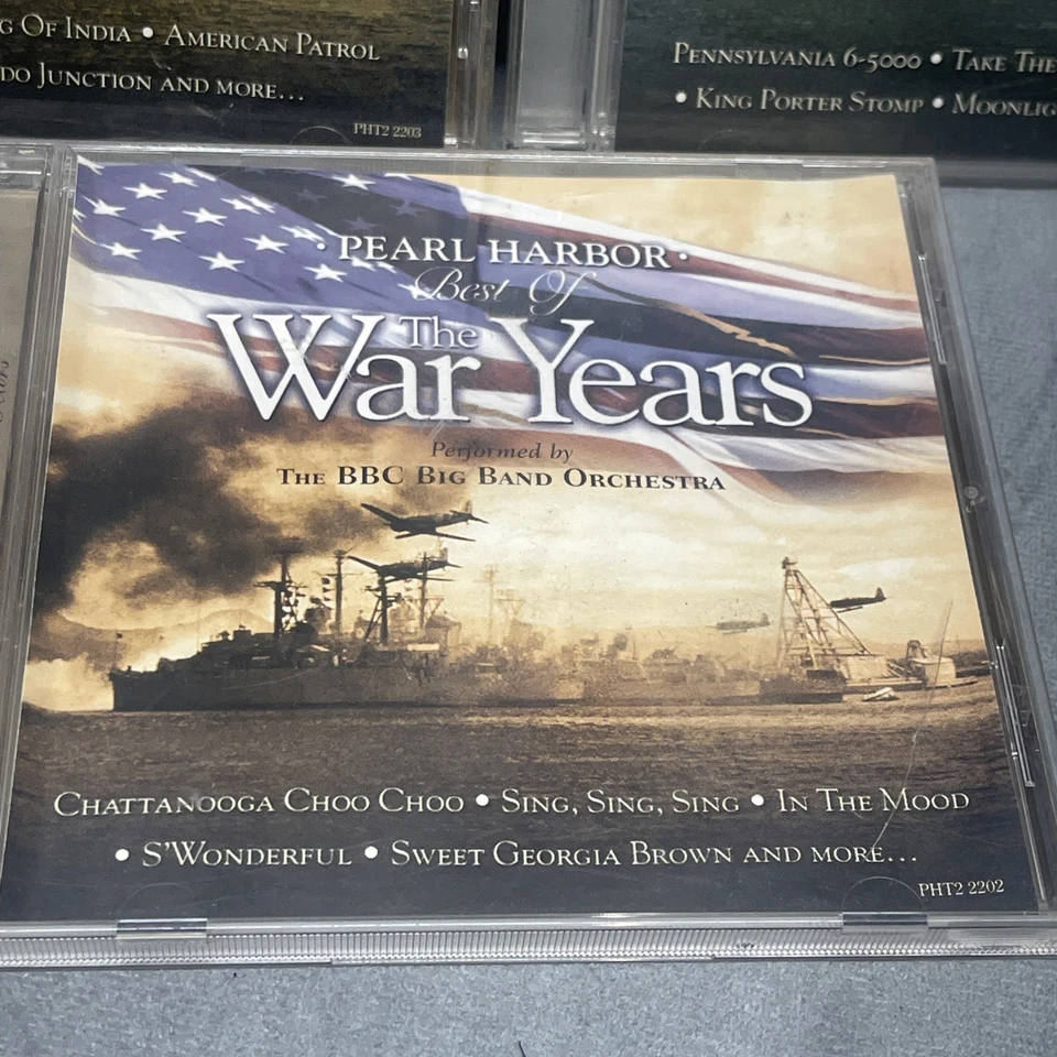 Pearl Harbor Best Of The War Years 3 CD Set Performed By BBC Big Band Orchestra Foto 4 de 4