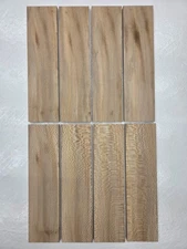 Awesome! Set Of 8 - 10" Thin Sycamore Lumber Wood Kiln Dried Board