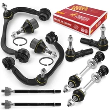 Sway Bar & Tie Rod & Control Arm Set for 2005-2008 Ford F-150 2006-2008 Mark LT