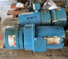 RELIANCE MOTOR WW1 WW2 WW3 HP MODEL P56H3439N WITH BRAKE 1725 RPM 230/460 V