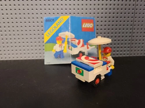 Vintage Lego 6601 Ice-cream Cart Set (With Instructions)