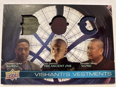 2016 Upper Deck Marvel Doctor Strange Triple Mordo / The Ancient One / Wong - Photo 1/2