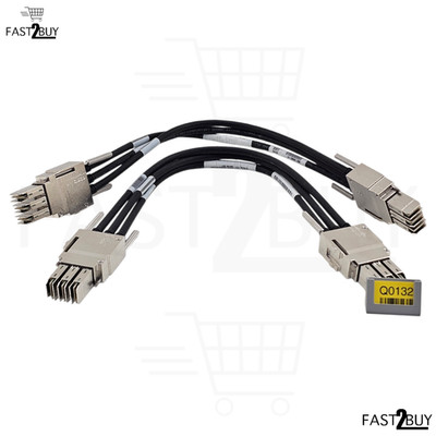 2x Cisco STACK-T1-50CM V01 StackWise Datenkabel 50cm 800-40403-01