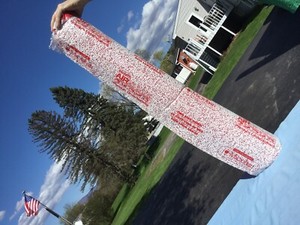 1/2 ROLL OF WOOD FLOOR UNDERLAYMENT ROBERTS AIRGUARD MICROBAN CUSHIONING