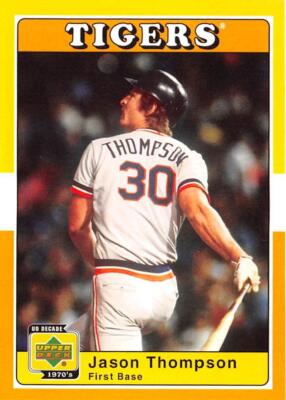 2001 Upper Deck Decade 1970's #31 Jason Thompson Tigers 