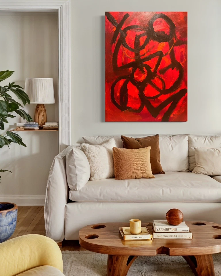 pintura abstracta extra grande Foto 3 de 3