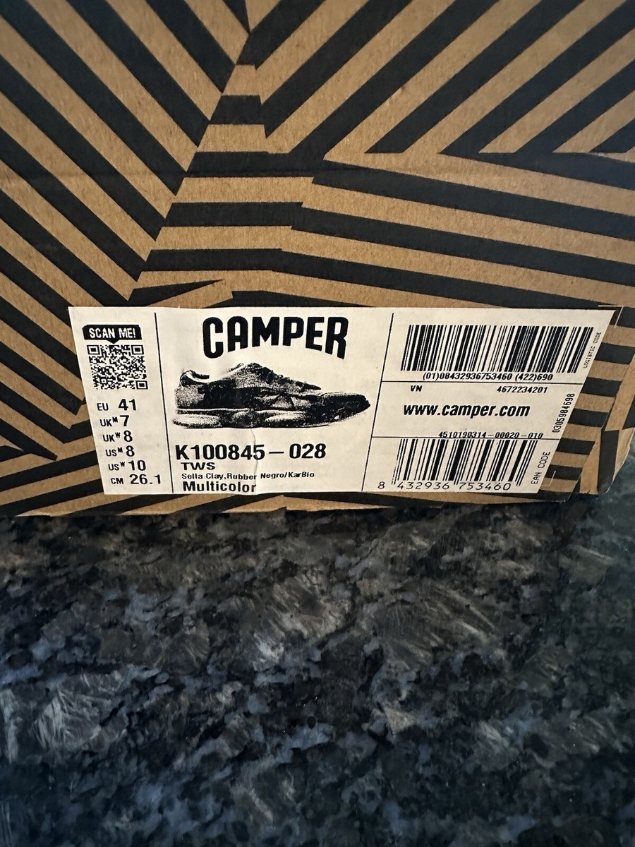 CAMPER TWINS NAMI Men's Mismatch Sneakers 8 Men 10 Lady- LIMITED