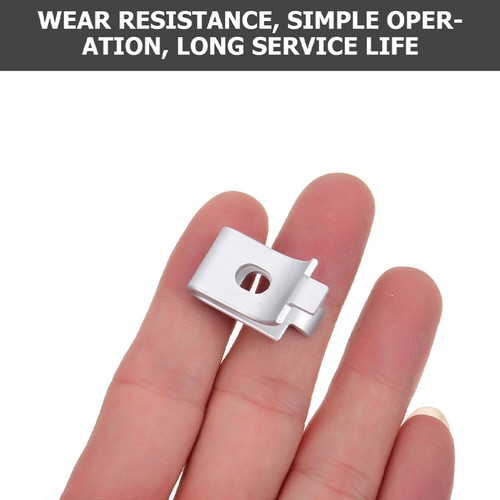 20PCS Support Clips Cabinet Shelf Support Clip Heavy Duty Shelf Brackets New - Picture 3 of 10