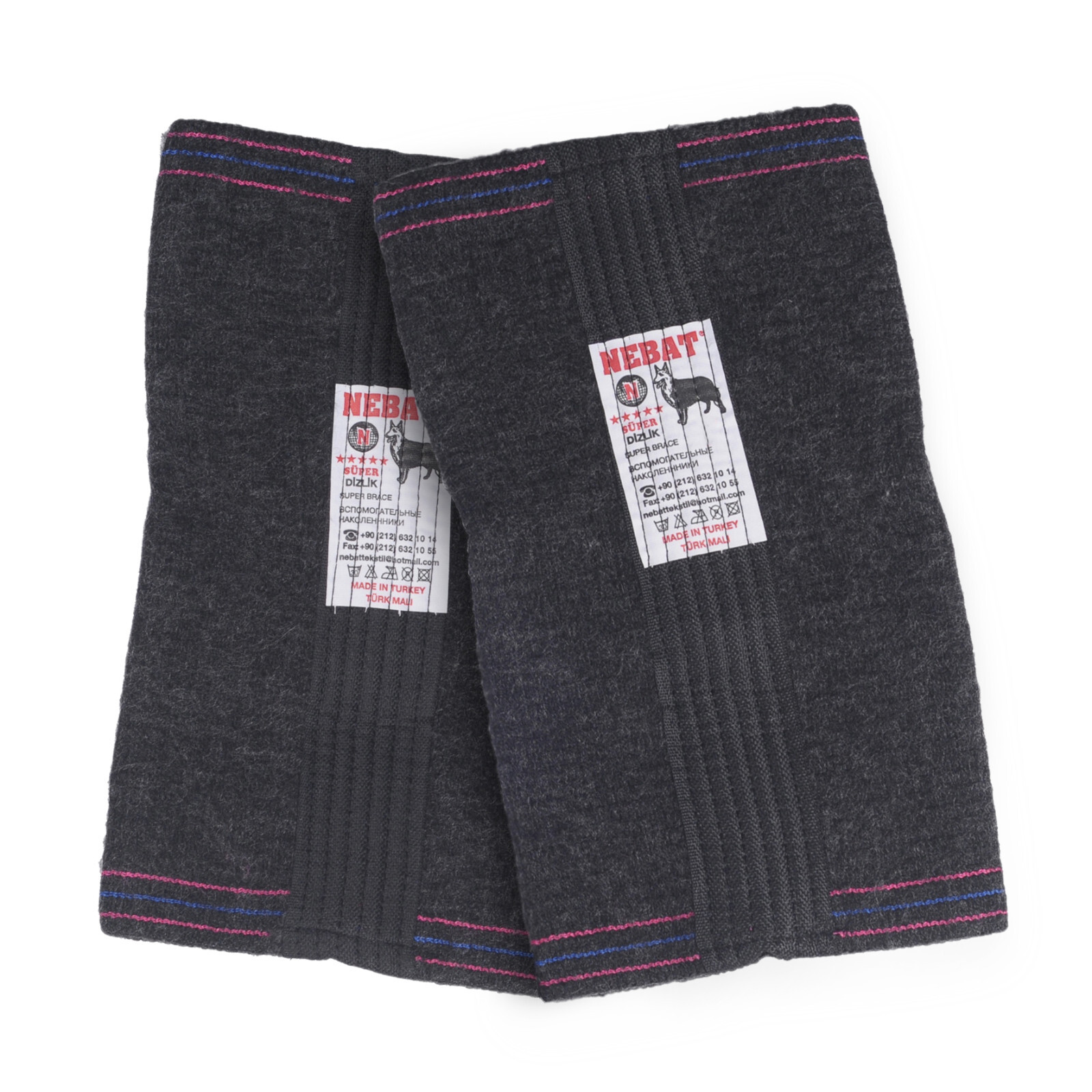 Kniewärmer mit Hundewolle Gr.7 2Stück Gelenkwärmer Ellbogenwärmer Kniebandage