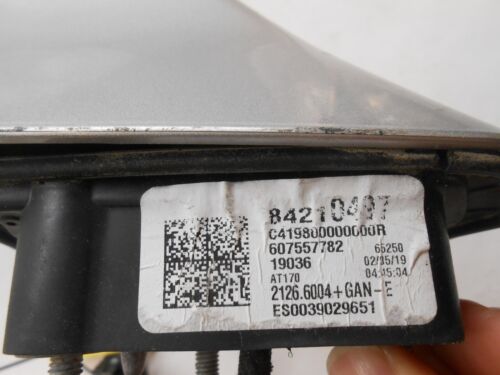 Espejo retrovisor lateral derecho GMC plateado OEM (18 PINES) 84210497 DZ0069 - Imagen 3 de 8