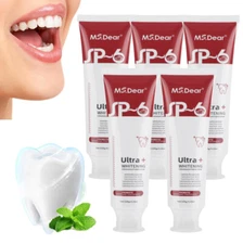 5PCS Sp6 Probiotics Toothpaste Brightening White Stain Removing Tooth Care 120ml