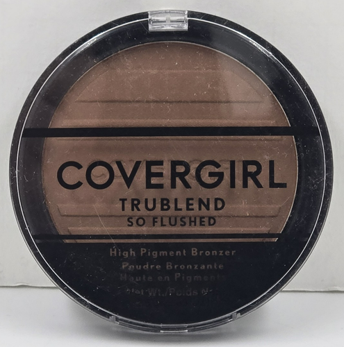 Covergirl Trublend So Flushed Bronzer #400 Ebony High Pigment Blush - Picture 2 of 3