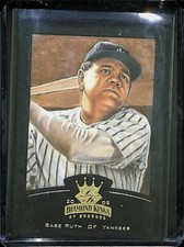 2002 Donruss Diamond Kings Black Frame #127 Babe Ruth No 51 of 100
