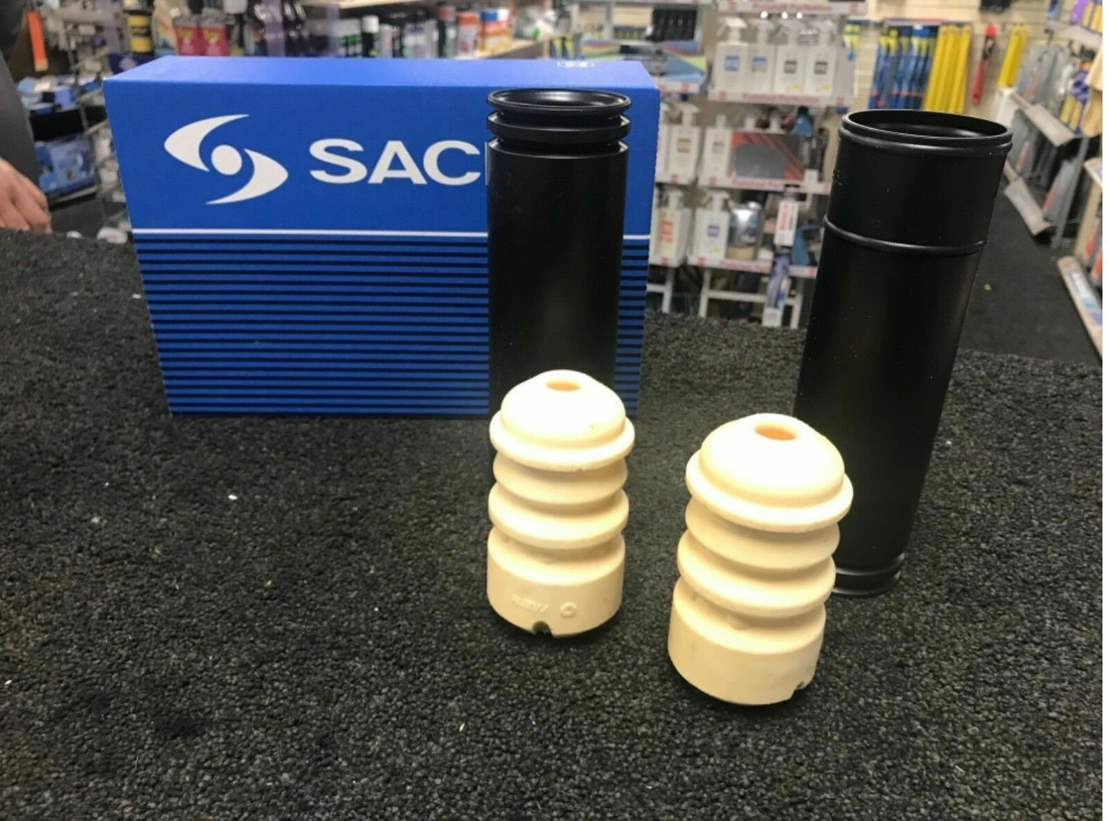 REAR SHOCK ABSORBER BUMP STOP KIT FOR BMW E46 CONVERTIBLE Ci COMPACT Ti