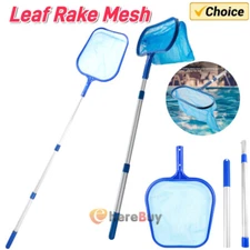 Heavy Duty Pool Skimmer Leaf Rake Net Scooper Cleaning Swimming Pool Accessories