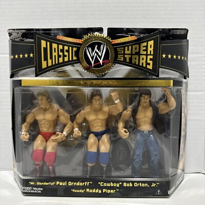 Jakks Pacific Classic Superstars Orndorff Orton Jr. Roddy Piper Limited Edition