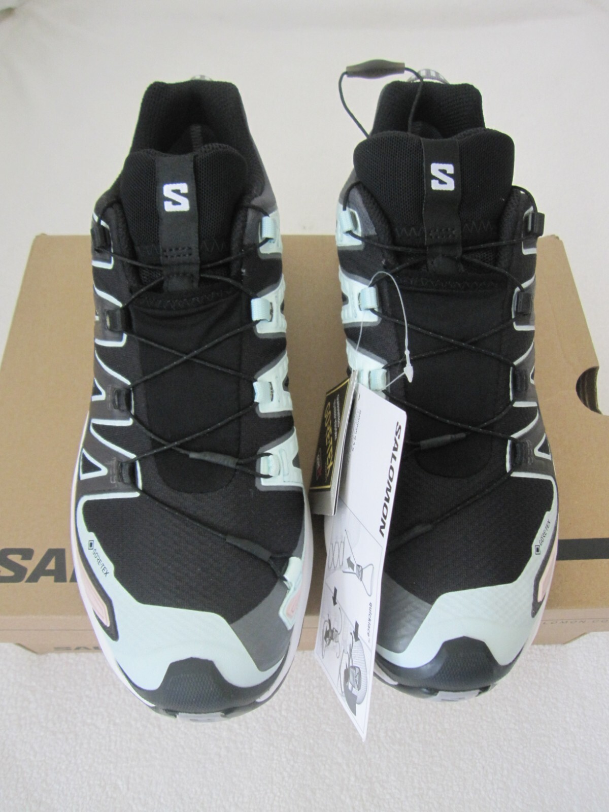 Scarpa da corsa donna taglia 9 5 US SALOMON XA PRO GTX V9 atletica trail escursionismo nuova con scatola nuova