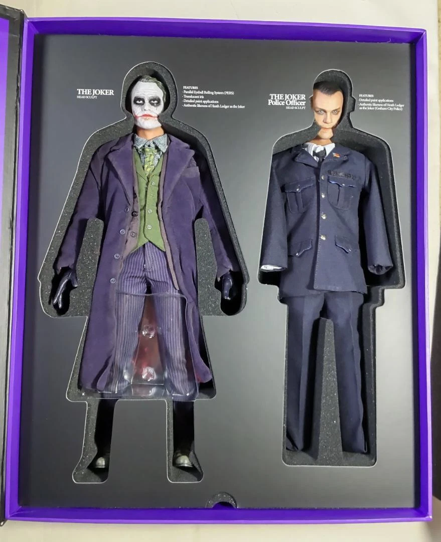 Hot Toys The Dark Knight - The Joker Figurine en PVC 1:6 30,5cm (DX01)