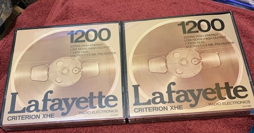 ZWEI Lafayette 1200 Criterion XHE Rolle 7 Zoll unversiegelt neu - Bild 1 von 4