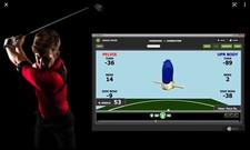 K Motion Golf Schwunganylse inkl. aller Sensoren / Software auf Surface Tablet 