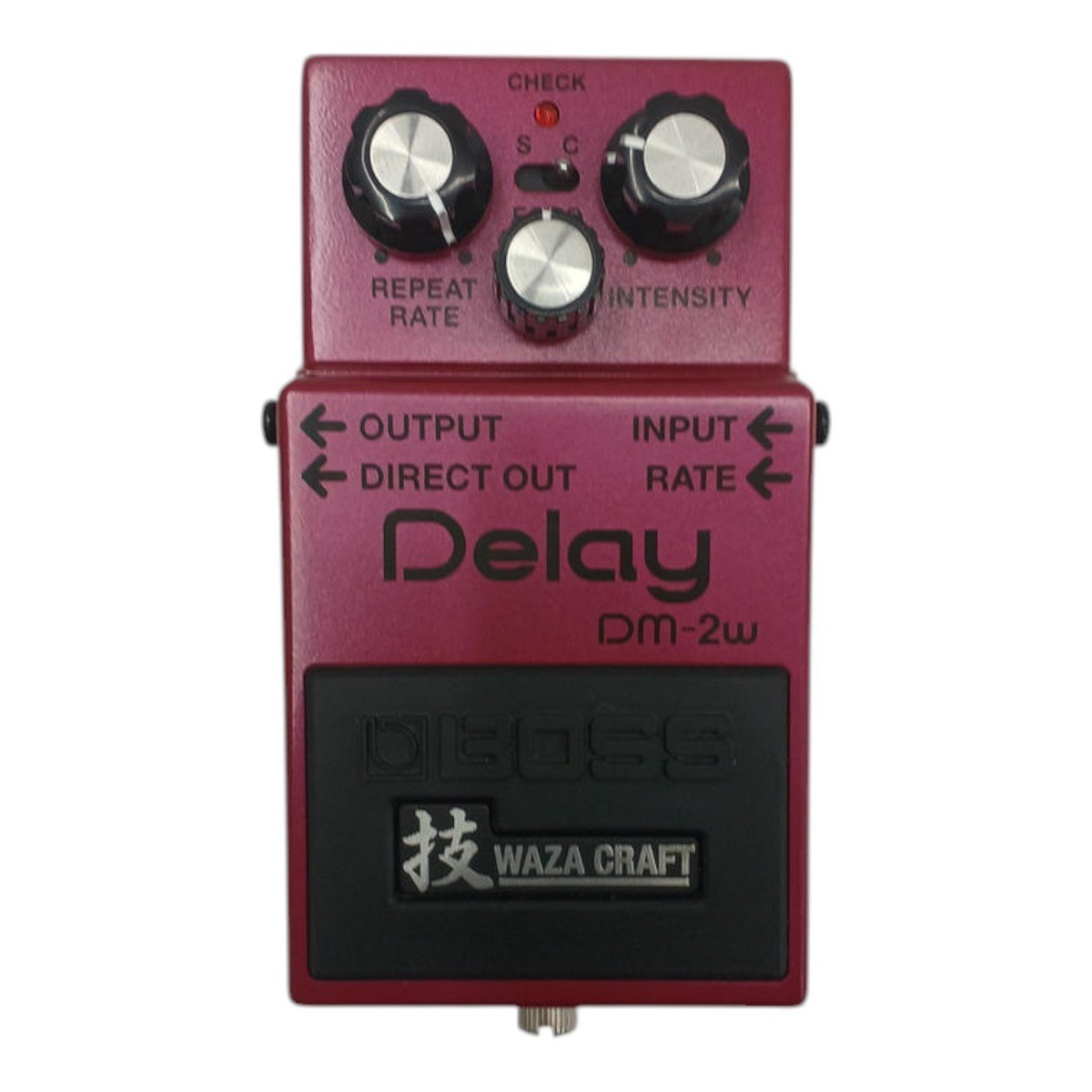 BOSS DM-2W Delay Pedal Red Guitar Effects Stompbox | eBay