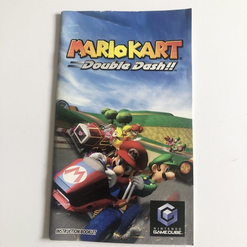 Mario Kart Double Dash (Gamecube) - MANUAL ONLY - Instruction Booklet