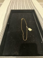 Vintage Napier Signed Gold Tone 16 Inch Chain Necklace New With Original Tag
