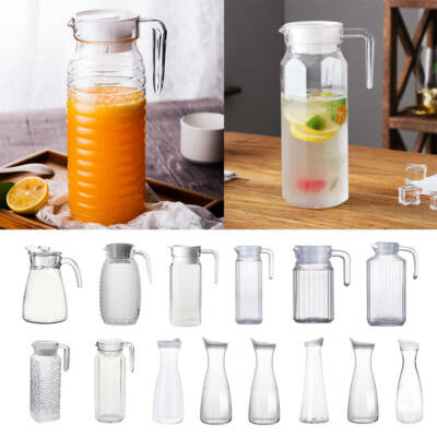Acrylkaraffe Karaffe Wasserkaraffe Eisteekanne Milchkännchen Wasserkrug, viele