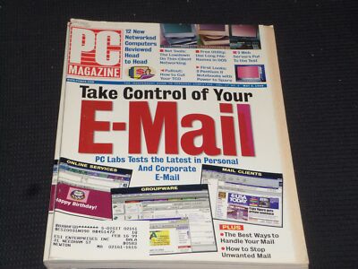 1998 MAY 5 PC MAGAZINE MAGAZINE - E-MAIL COVER - O 15358