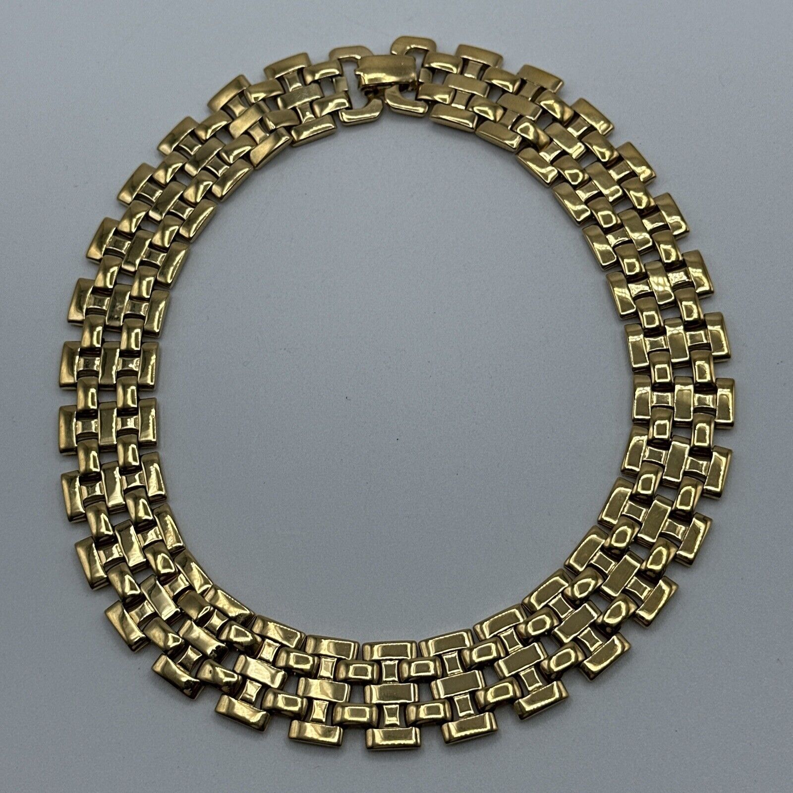 Vintage 1980’s 14k Gold Plated Necklace #405 - image 6