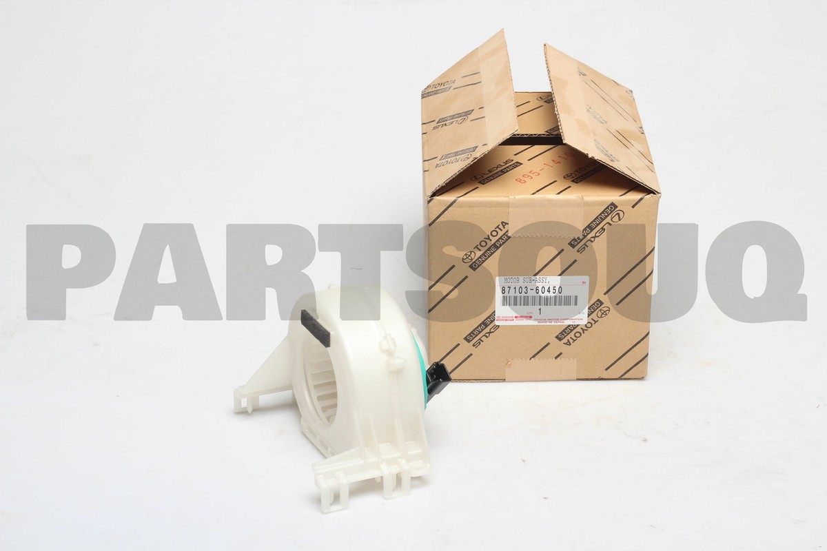 8710360450 Genuine Toyota MOTOR SUB-ASSY, BLOWER W/FAN(FOR COOL 
