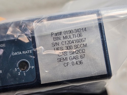 Aera PI-98 Mass Flow Controller 0190-34214 Digital UFS: 300 SCCM NEW FAST SHIP! - Picture 5 of 16