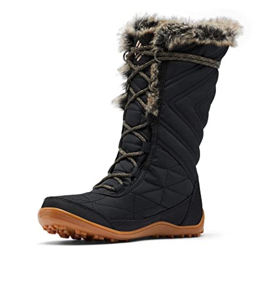(TG. 36 EU) Columbia MINX MID III stivali da neve impermeabili Donna, Nero (Blac