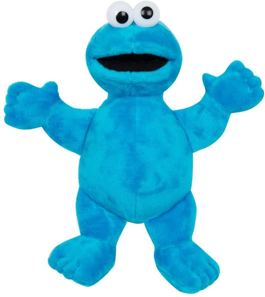 Sambro Sesamstraße Plüschfigur Krümelmonster 15cm Kuscheltier Stofftier Plüsch