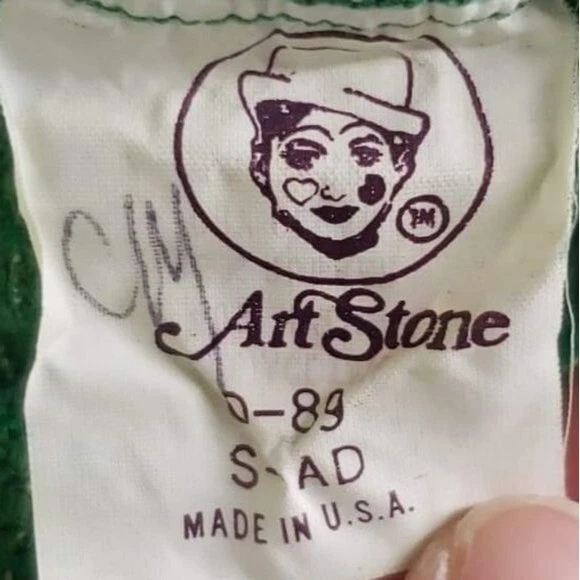 Mardi Gras St. Patrick's Day Leotard Parade Dance Costume Celebration Vintage S - Image 3 of 4