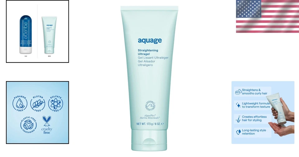 Transformar el cabello rizado a lacto sedoso: ultragel con brillo vibrante - 6 OZ Foto 2 de 4