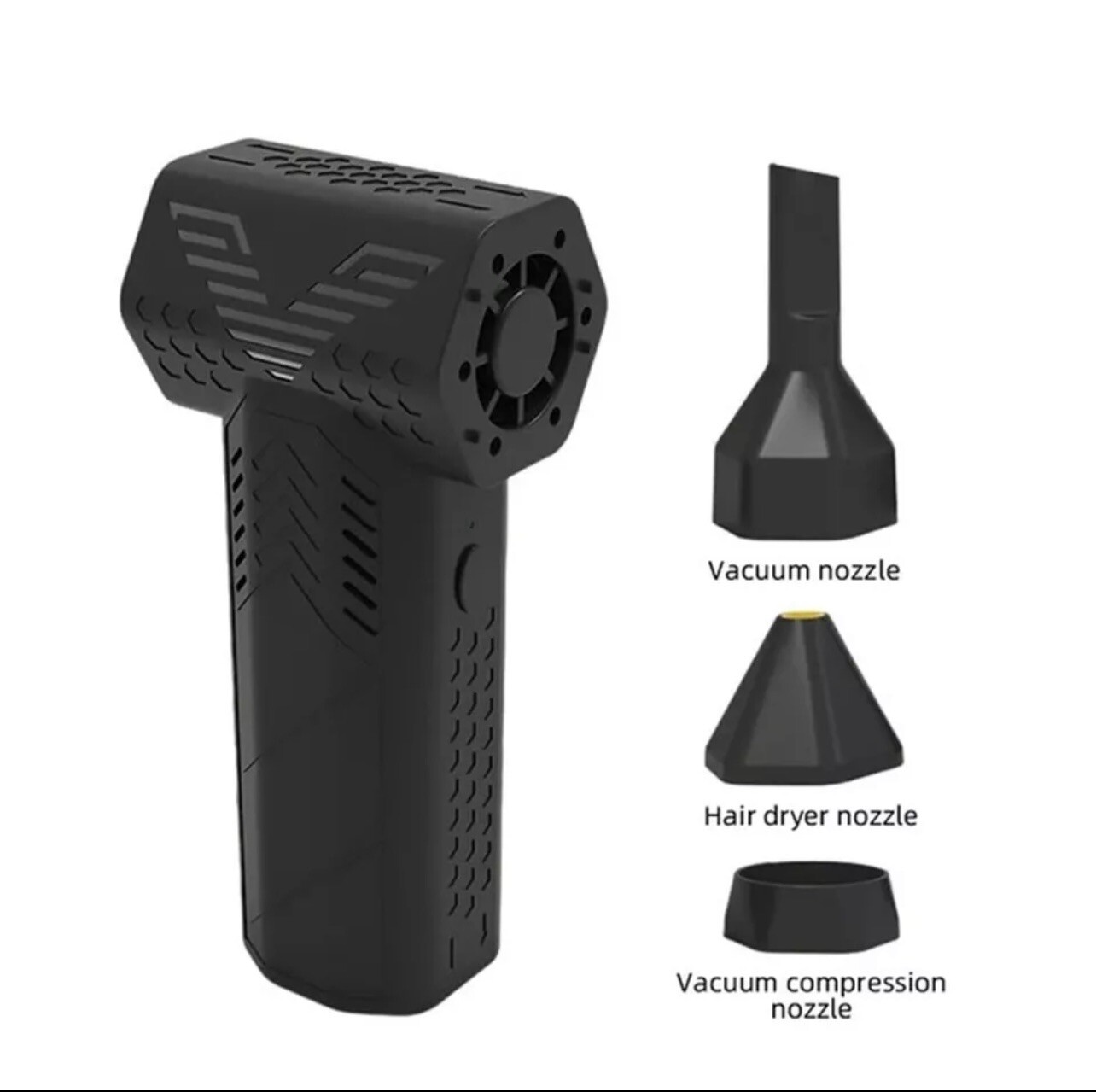 Turbine Powered Air Duster Lightweight Design Easy to Handle and Store