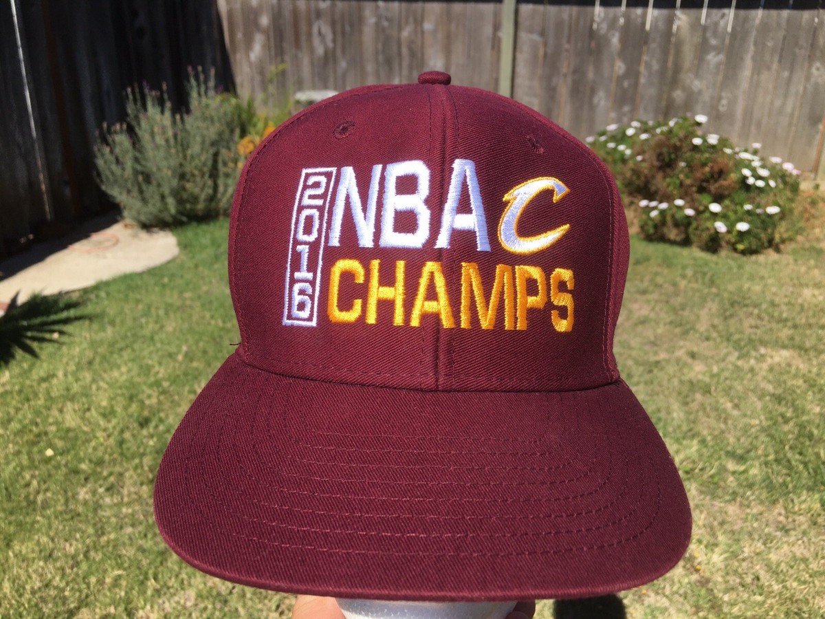 Rare Cleveland Cavaliers 2016 NBA Champs Men's Hat Cap