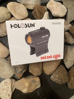 Holosun HS403C Solar Power Micro Red Dot Sight - Shake Awake Red Dot Optic Micro