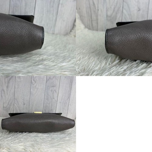 Tom Ford Men's Business Clutch Bag Leather Gray Used Authentic Excellent+ JAPAN. - Picture 5 of 7