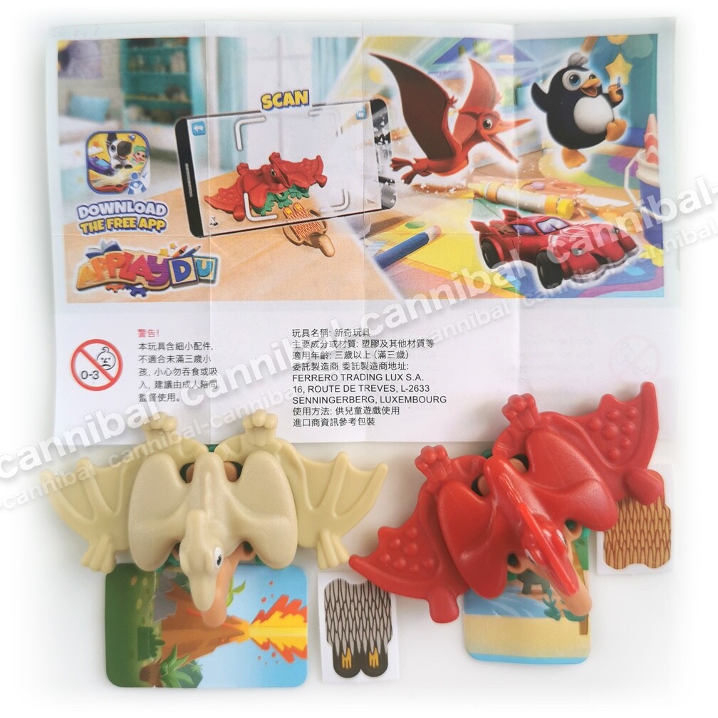 egg go Picture Card 知育玩具 KINDER Joy - Surprise Eggs Toy - VT037, VT038 - HK set of 2