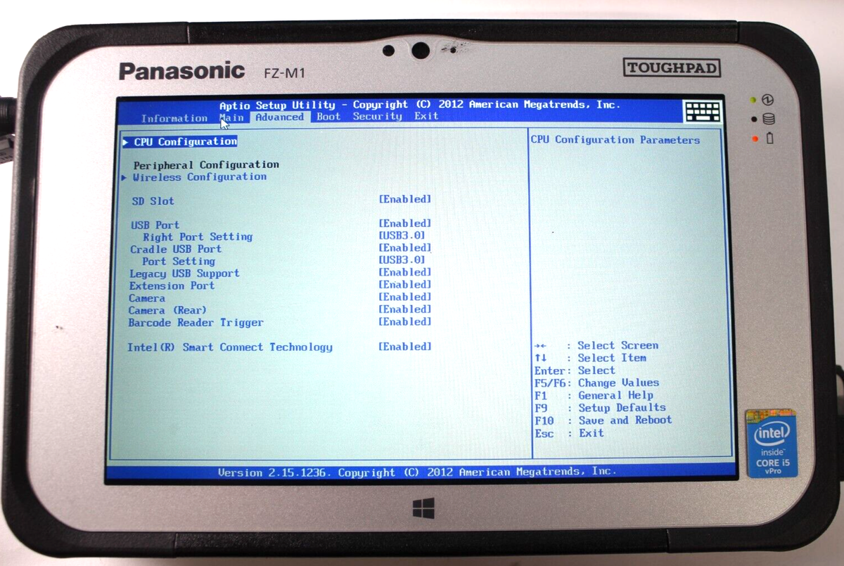 Panasonic ToughPad FZ-M1 7