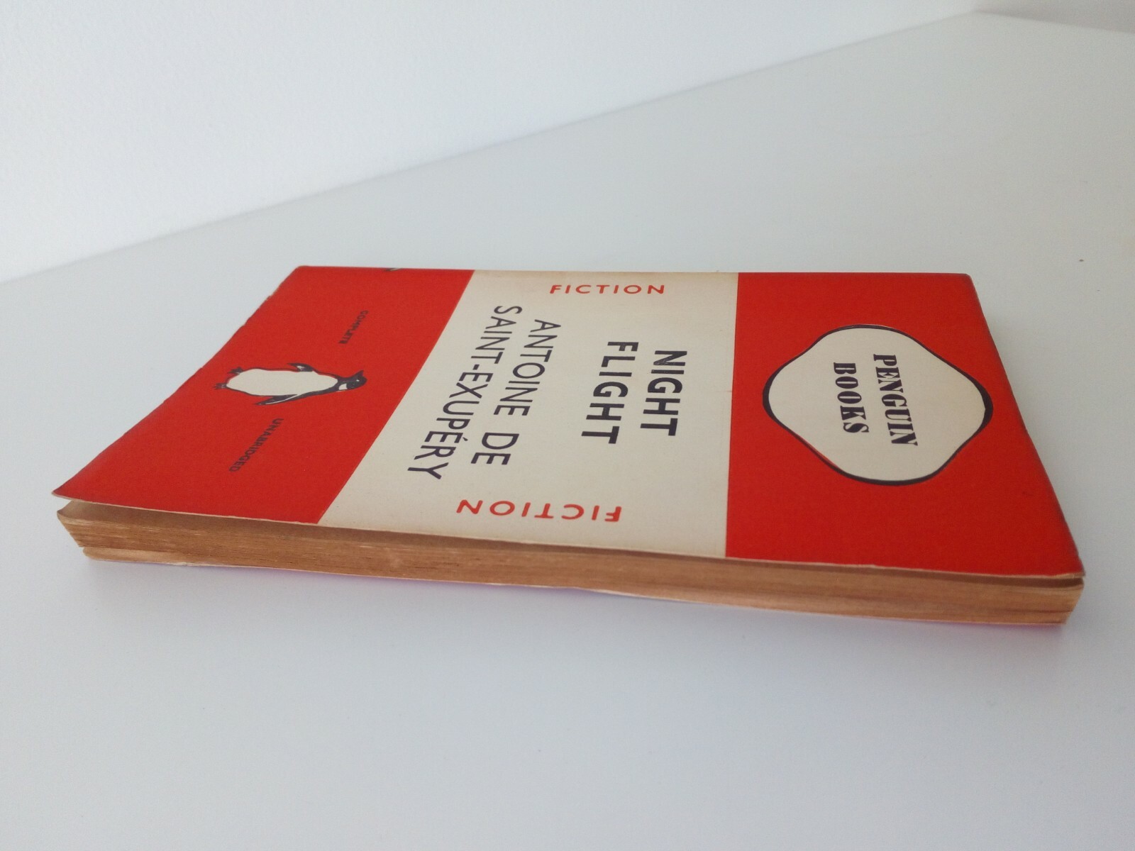 1939 NIGHT FLIGHT by ANTOINE DE SAINT-EXCUPERY 1ST/1ST DJ. PENGUIN BOOK 182 Niska cena, cena zysku