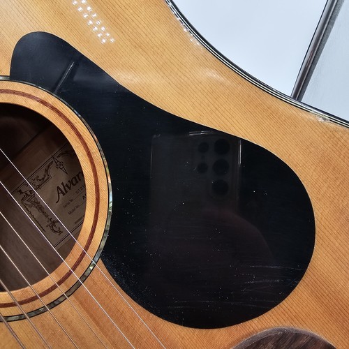 Alvarez AD30CE akustische E-Gitarre mit Tragetasche extra Saiten-Plektrum & Gurt - Bild 9 von 23