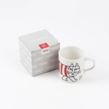 Lisa Larson Mug Mikey Red 300ml Dishwasher Safe Original Box Made in Japan Mino 