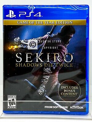 Sekiro Shadows Die Twice Game of the Year Edition - PS4 - New | Factory  Sealed 47875882928 