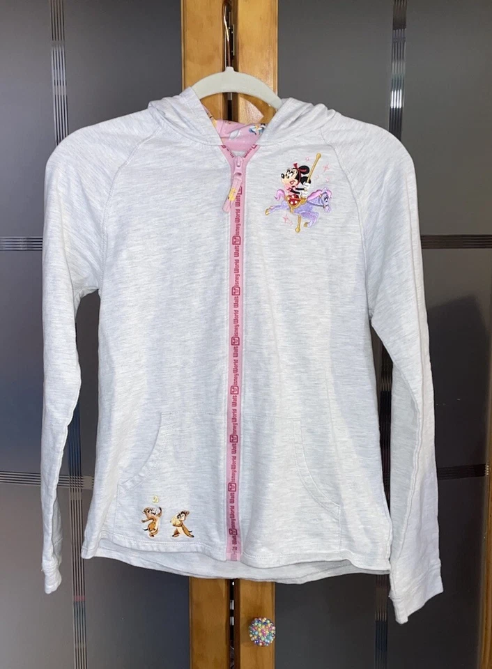 Sudadera con Capucha Bordada con Cremallera Walt Disney World Park Life para Niñas XL Foto 2 de 4
