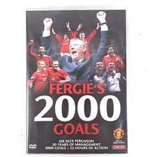 Fergie's 2000 Goals -Manchester United 4 Disc DVD - 700 mins - A